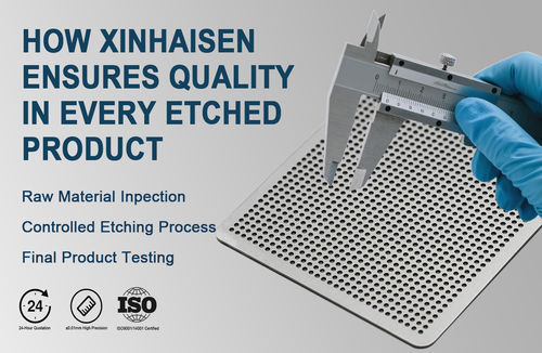 Neueste Unternehmensnachrichten über Wie Xinhaisen Qualität in jedem geätzten Produkt sicherstellt