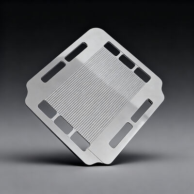 Ein guter Preis. Titanium Etching Service For Custom 0.6mm Thickness Micro Flow Channel Metallic Bipolar Plate Online