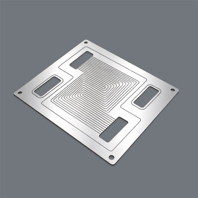 Ein guter Preis. Precision Stainless Steel Photo Etching for 0.6mm Custom Micro Flow Channel Metallic Bipolar Plates Online