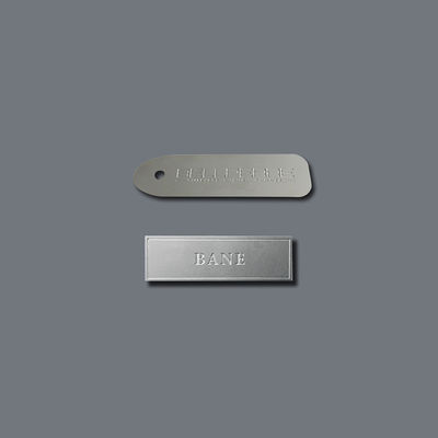 Ein guter Preis. Hochwertiger Hersteller von personalisierten Aluminium-Ätz-Abzeichen in China Online