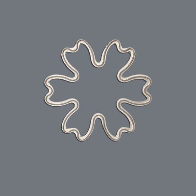 Präzisions-Metall-Esserei Edelstahl Handwerk 0,015 mm Detail