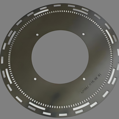 Ein guter Preis. Chemical etching stainless steel encoder disk for optical encoder sensor  Online