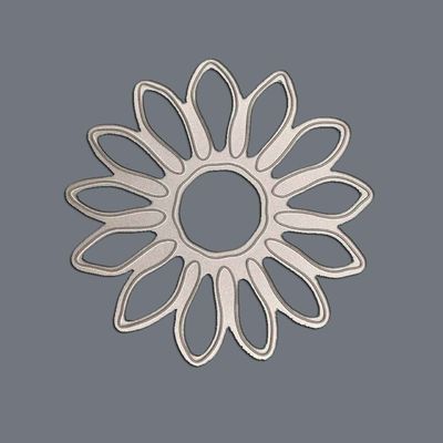 Ein guter Preis. 0,2 mm Präzisions-Säuregeätzte Edelstahl-Ornamente Online